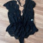 Black Lace Lingerie Bodysuit Photo 0