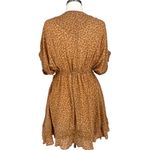 Free People  One Fine Day Floral Mini Dress Chocolate Combo Size Small Photo 4