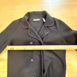 Valerie Stevens  Black 100% Pure New Wool m Jacket Made in Italy Size S Photo 3