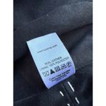 Topshop  Kate Moss Black Leather Jacket Women’s Size 4 US Asymmetric Zip Iconic Photo 6