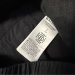 Athleta  Retreat Linen High Rise Wide Leg Pants Black Small Petite Photo 5