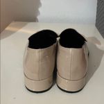 ZARA  Women’s Shoes Patent Box Toe Taupe Beige Tan Shoes Size 9 or 40 Photo 4