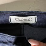 Madewell  Stovepipe High Rise Straight Dark Wash Cropped Denim Jeans Photo 7