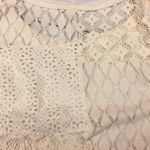 Free People  sheer crochet back long sleeve shirt Photo 7