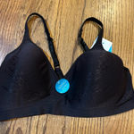 Barely There Elegant Black Bra‎ size XL no underwire Photo 0