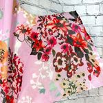 Women's Batwing Floral Chiffon Kimono Beachwear Cover Up Pink L Size L Photo 7