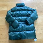 Storets  Pao Two Way Zipper Puffer Coat in Deep Forest Green Photo 4