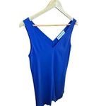 Amanda Uprichard  Revolve Designer Cobalt Blue Monty Mini Slip Shift Dress Small‎ Photo 5
