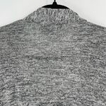 Naïf Naif Womens Heathered‎ Gray Draped Open Front Faux Layered Cardigan Size Medium Photo 2