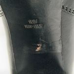 Diane Von Furstenberg  Womens Boots Size 10M Black Leather Western Grunge Shoes Photo 6