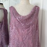 Alex Evenings Y2k velvet burnout cowlneck sleeveless Photo 6