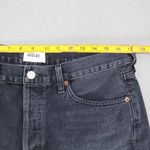 AGOLDE Parker Cut Off Denim Shorts Black Women Size 30 Button Fly Festival Photo 7