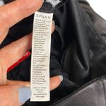 Spanx  Faux Leather Leggings Womens Size Large‎ Black Liquid Metallic Shimmer Photo 3