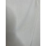 Vintage Cream Pencil Skirt 30" Waist Side Pleat Panels Size M Photo 5