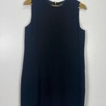 Vince  Classic Black 100% Silk Sleeveless Dress Photo 3