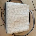Guess Beige and Brown Satchel Photo 2