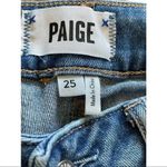 Paige Jax Knee Women Short Raw Hem Pockets Jeans SZ 25 Photo 1