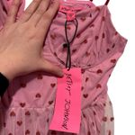 Betsey Johnson Pink Heart Tulle Midi Dress NWT – Romantic Tiered Sweetheart Style Photo 4