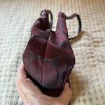 Coach  Hobo Burgundy gold  Shoulder Bag Photo 5