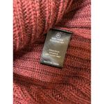 J.O.A. Sweater Dress Maroon Mini Asymmetrical Hem w Slits Wool Blend Womens Medium Photo 8