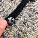 Garnet Hill Imperfect cardigan speckled knit wool mohair blend snap buttons fall Photo 4