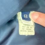 Ralph Lauren  Black Label Vintage Blue Linen Blazer Jacket Womens 8 Photo 10