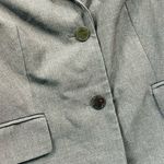 Calvin Klein  Blazer Two Button Lux Blazer Dark Charcoal Gray 2 Lined Officerwear Photo 3