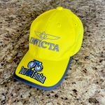 Invicta  Tour de Tonka Yellow Gray Canvas Adjustable Strapback Hat One Sz Photo 1