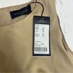 Piazza Sempione NWT  khaki ruched sheath dress tan Sz 38 Photo 5