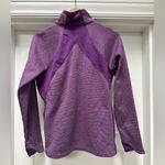Columbia two tone Purple 1/4 zip pullover - Medium Photo 1