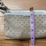 Coach : Tan Graphic Wristlet Photo 3