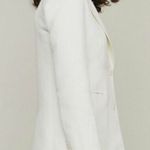 Maje Suit Jacket In Linen Blend NWT Size 38 Photo 2