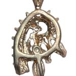 20” Clear Swarovski Crystal Cluster Pendant Necklace Gold Photo 2