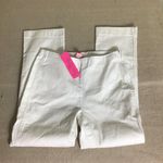 Lilly Pulitzer Women cropped High Rise Jeans sz2 White NWT Resort Beach Nautical Photo 6