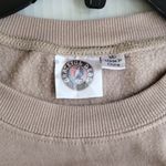 Grateful Dead  tye dyed tan/ green sweatshirt, medium Photo 3