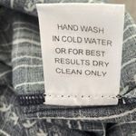 In Loom women’s boho ruffle sleeves navy and white NWT top buttons up the back M Photo 11