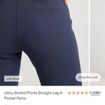 Quince  ultra stretch ponte straight leg 4 pocket pant Photo 2