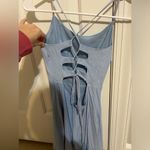 Revolve Light Blue Mini Dress Photo 3