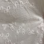 Cupcakes and Cashmere  womens size M white lace sleeveless flounce crop top blouse Photo 7