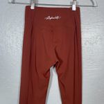 Alphalete Women S Burnt Orange Kinetic Pulse Leggings Stretch Athleisure Workout Photo 5