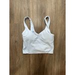 Lululemon Align Tank Top Crop Sleeveless V‎ Neck Lined Blue Size 4 Photo 2