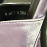 Dolls Kill  Lilac Satin Moonchild Platform Heels Photo 9