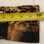 Miss Tina Brown Leopard Chain Button Up Blouse Womens Size Medium 8 Photo 5