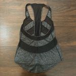 Lululemon If You're Lucky gray and black mesh panel tank top Photo 5