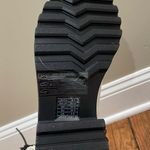 Forever 21  Faux Leather Lace Up Combat Boots White and Black Size 5.5 Photo 8