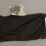 Calvin Klein Vintage Bandeau Bra Women Large Black Convertible Straps New 2004 Photo 0