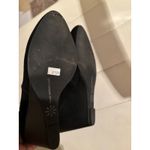 Isaac Mizrahi LIVE Black Suede Lace Up Wedge Booties Ankle Boots Black Size 7.5 Photo 6