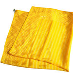 Bill Blass Yellow Polka Dot Striped Scarf for BAAR and BEARDS Photo 0