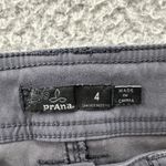 prAna Halle Pants Gray Outdoor Convertible Hiking Stretch Nylon Women's 4 x 29 Photo 4