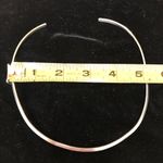 Sterling 925 Silver Collar Choker Necklace Photo 2